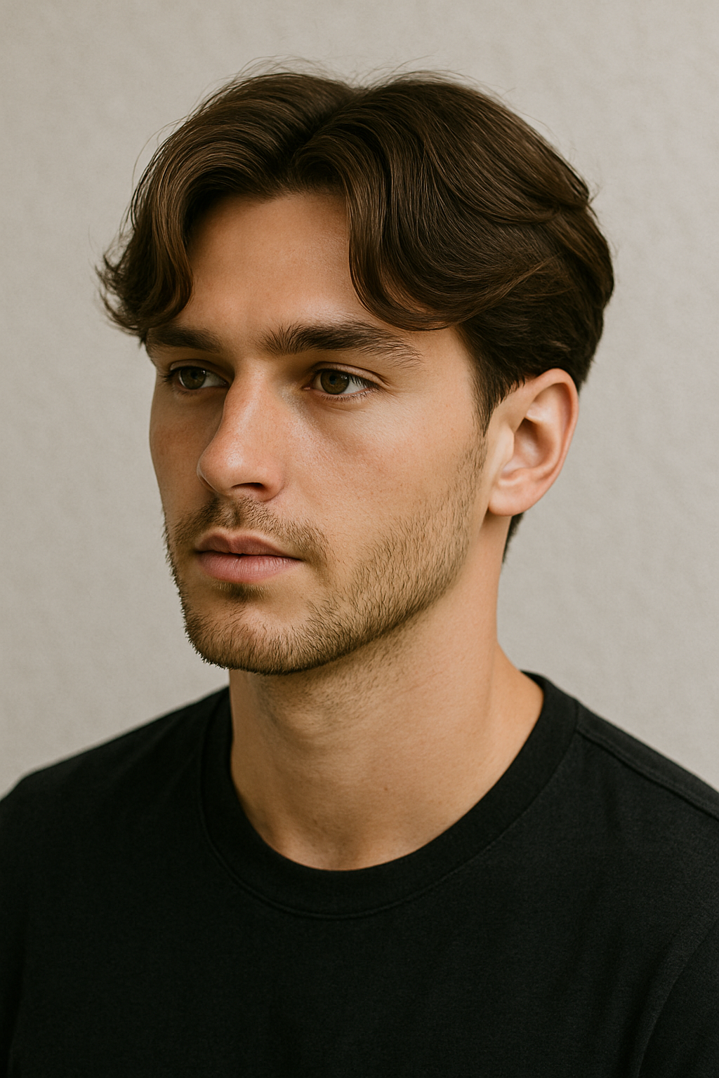 Man's hair cut