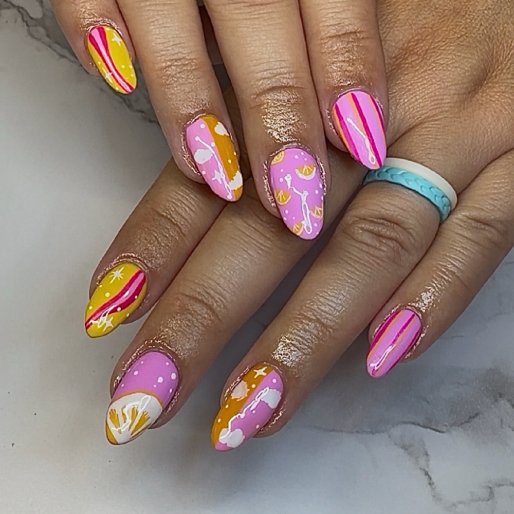 Acrylic Fill In at Velvet & Vine Salon Spa in Asheboro, NC