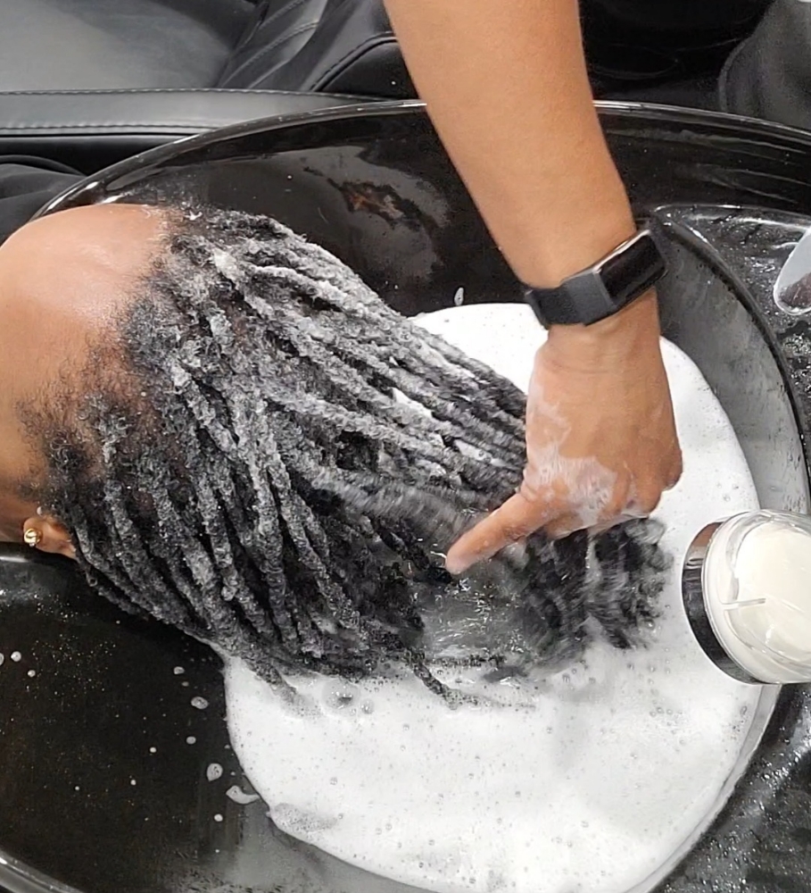 Locs Wash & Dry (No Maintenance)