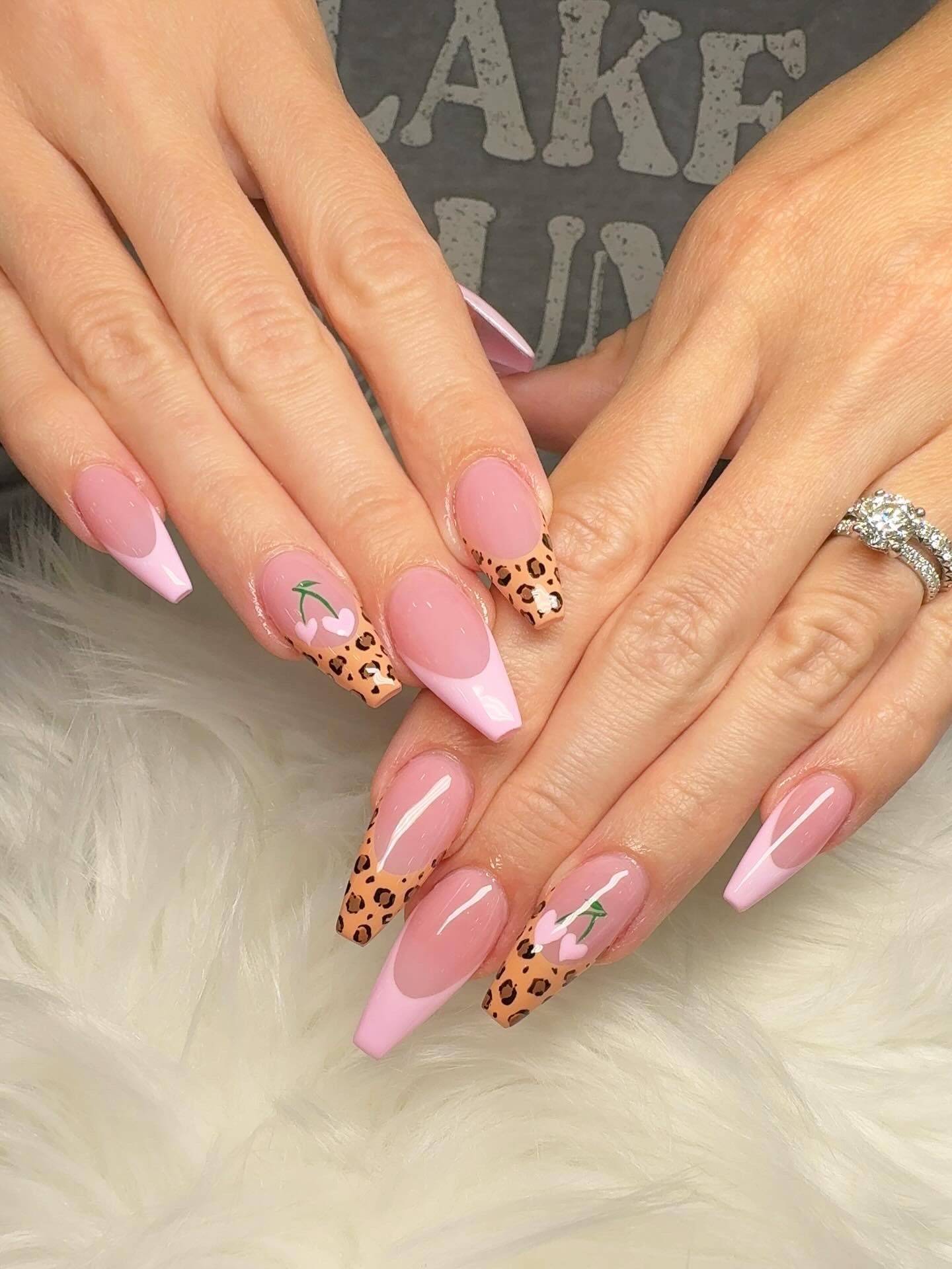 Acrylic fill-in with Gel Polish