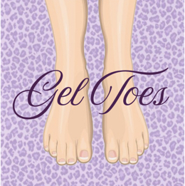 Gel Toes French (No Acrylic)