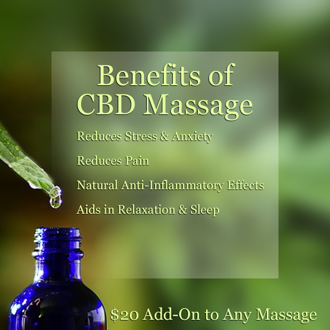 Cannabidiol Infused Massage