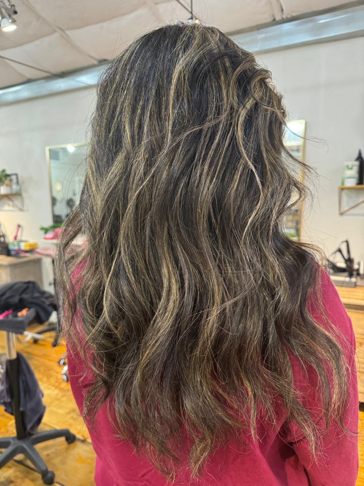 Partial highlight at MadisenLG.Beauty in Roseville, CA
