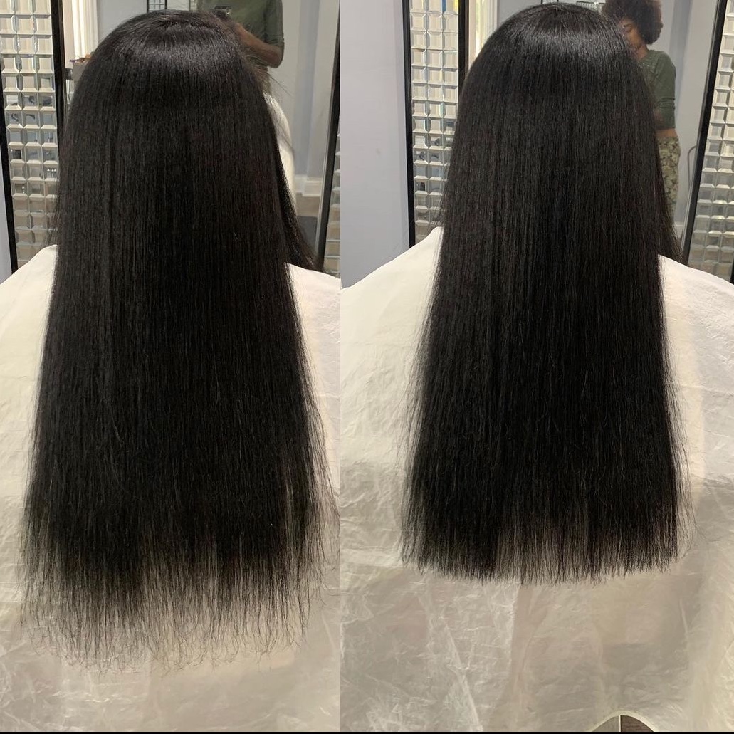 Trim at Hair Love Houston in Pearland, TX