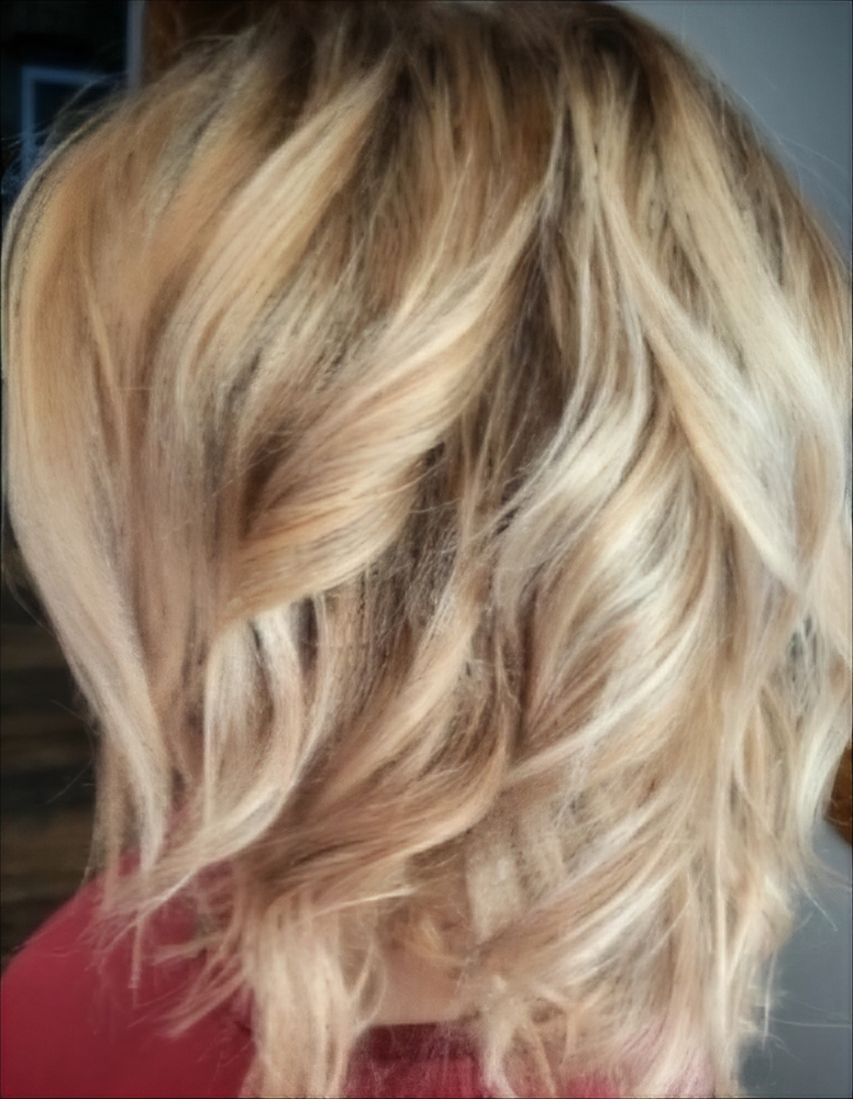 Beach Waves or Flat Iron Style