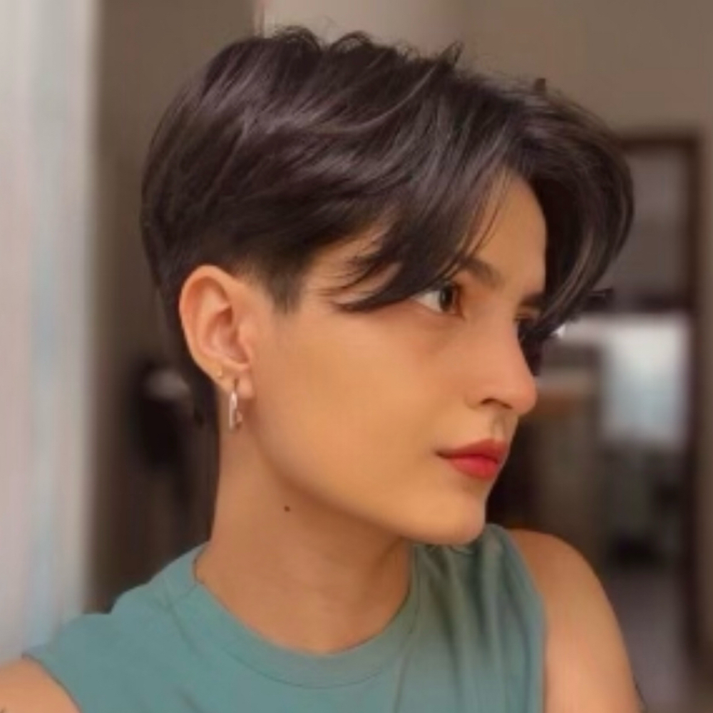 SHORT HAIRCUT + STYLE at Hoss Boss Hair in Angola, IN