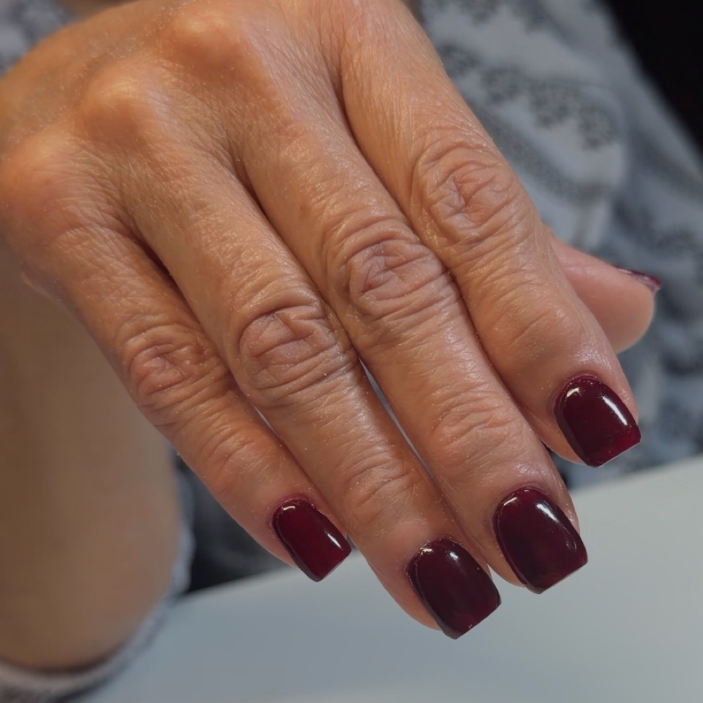 Builder Gel / Hard Gel Manucure at Bond Beauty Lounge in Weslaco, TX