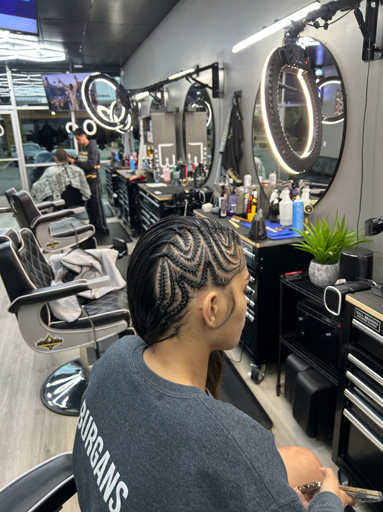 Half Head Tribal Braids at selenagotstylez in Cheney, WA