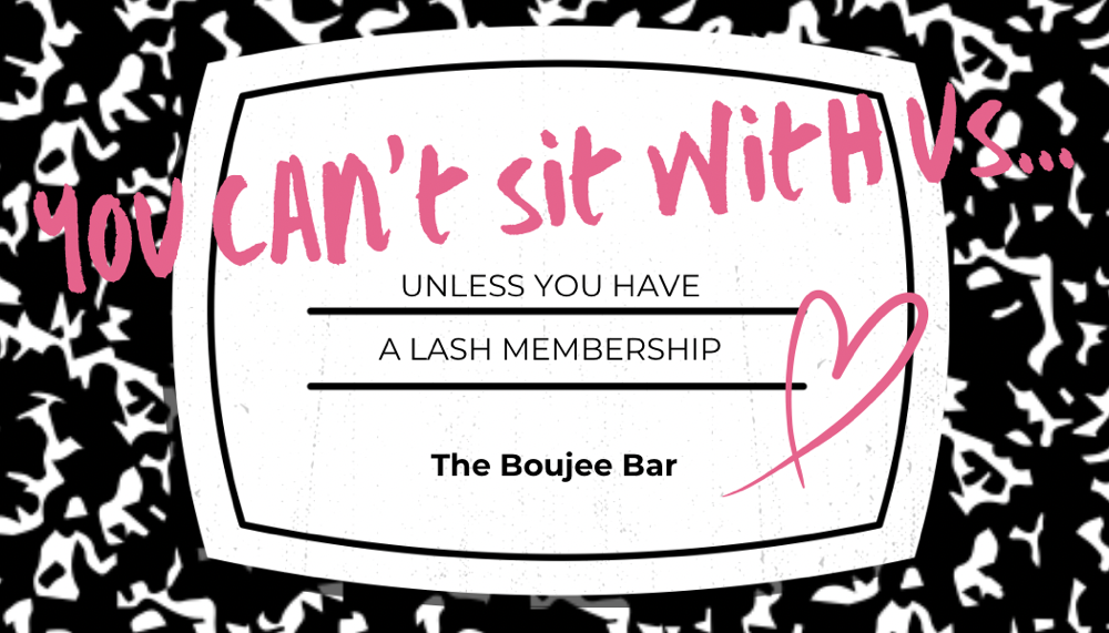 Yearly Lash Membership at The Boujee Bar in Leesville, LA