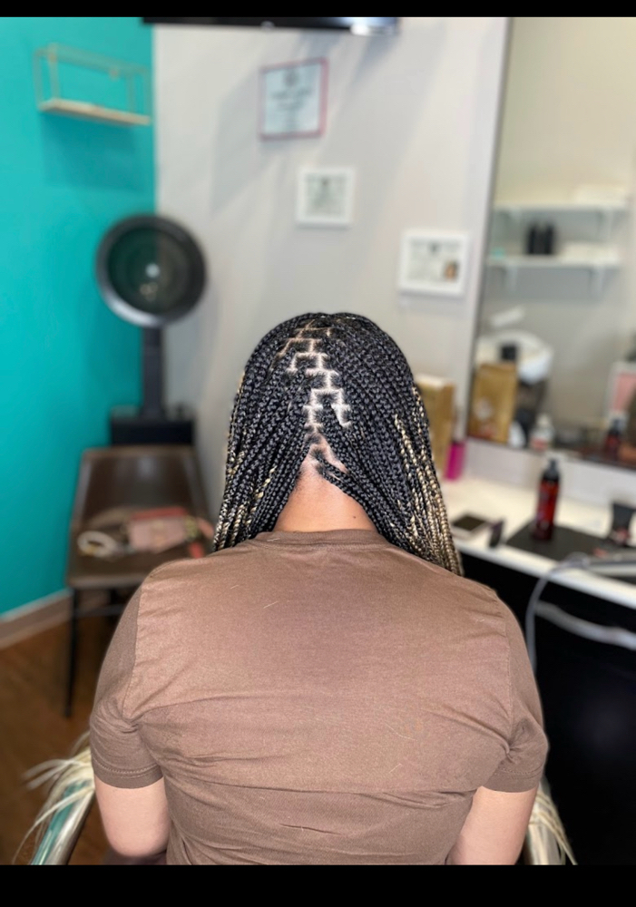 Small Knotless Braids