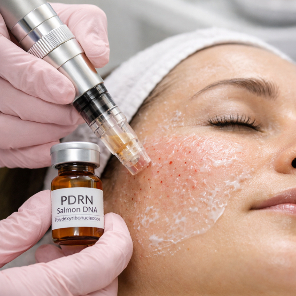 PDRN Salmon DNA Microneedeling at Z Ona Aesthetics in Pompton Plains, NJ
