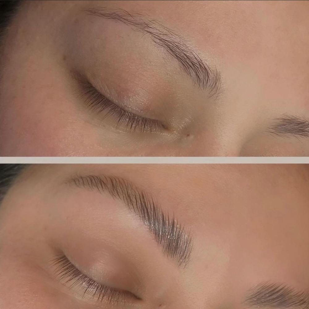 Brow Lamination,Tint, Clean Up