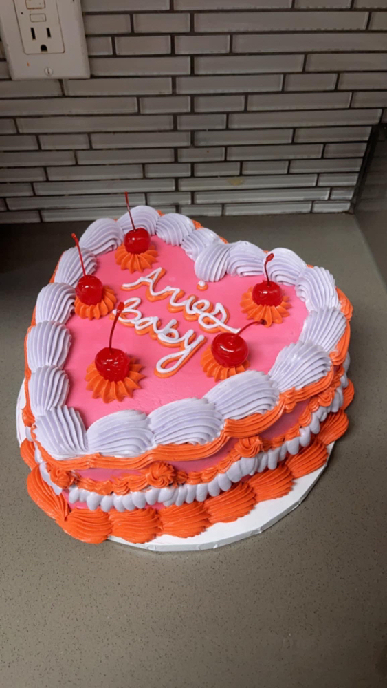 Large Heart Cake at Sweeter than Honey in Dacono, CO