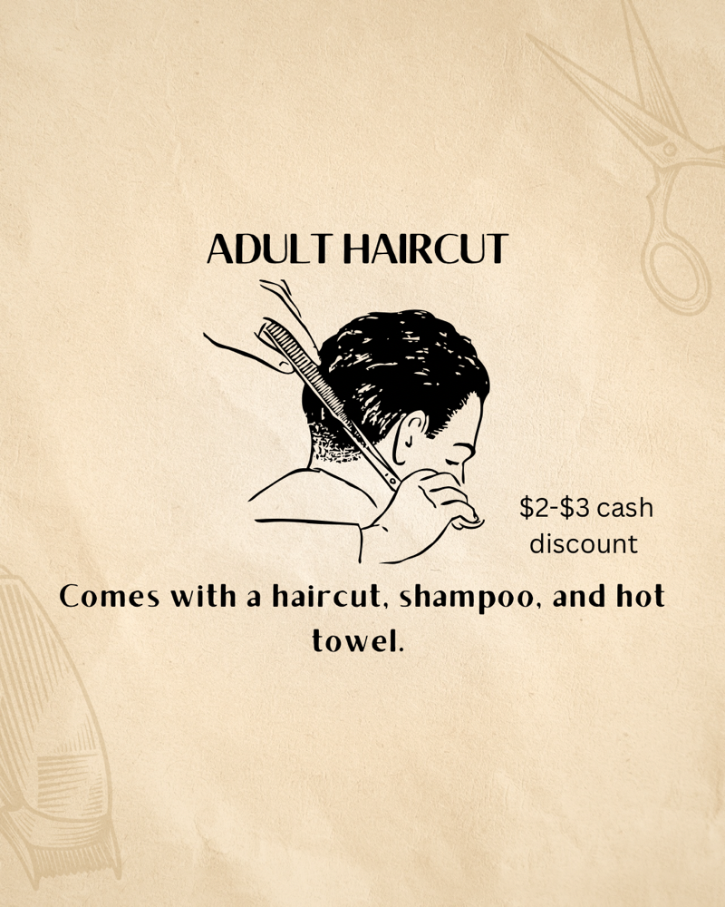 Adult Haircut