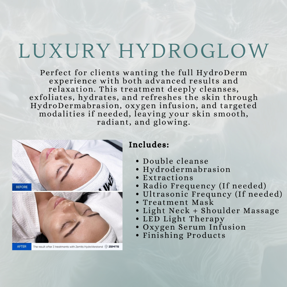 Luxury HydroGlow at Robles Esthetics in Kingwood, TX