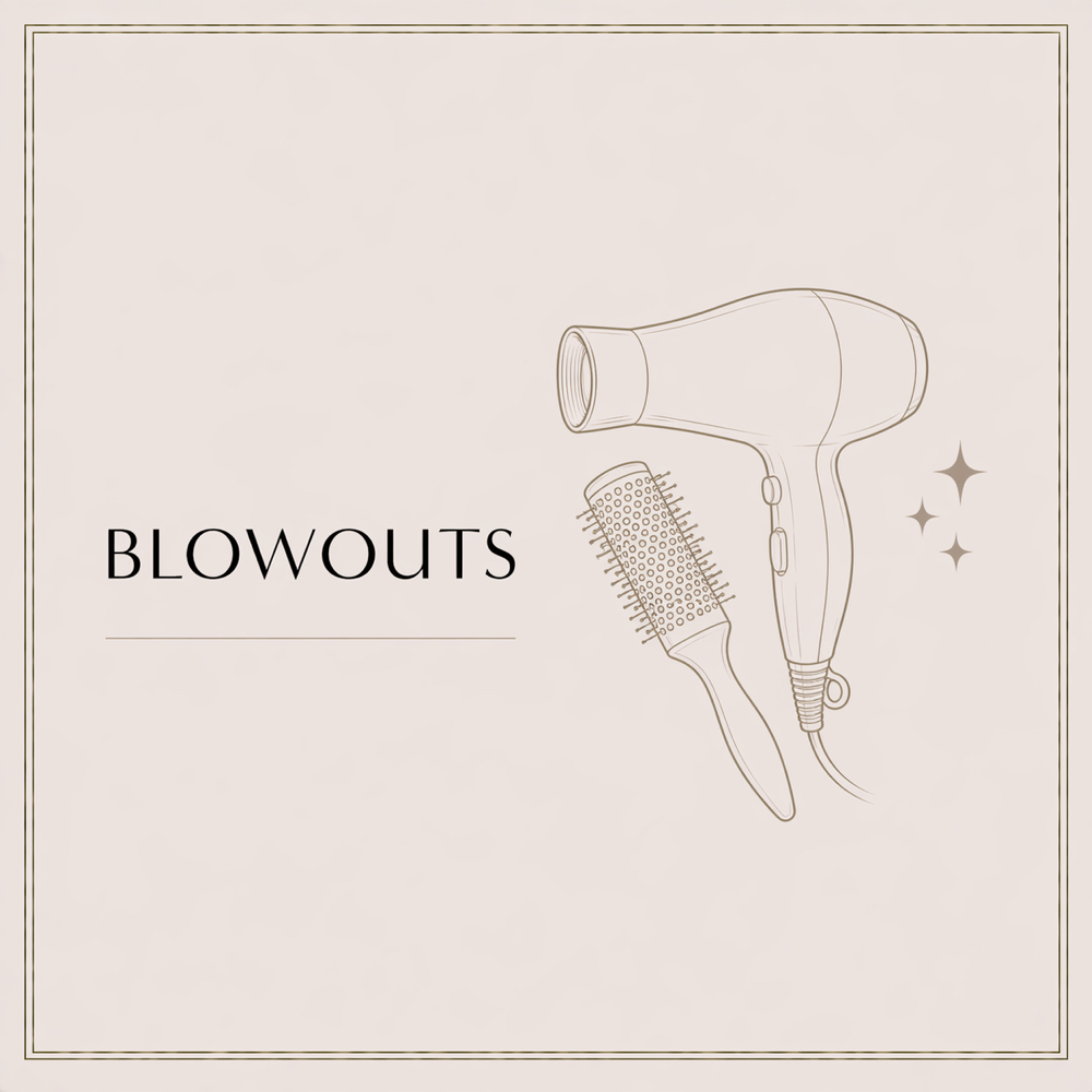 Blowouts at Gilda at The Modern Mane Room Salon in Fairfield, CA