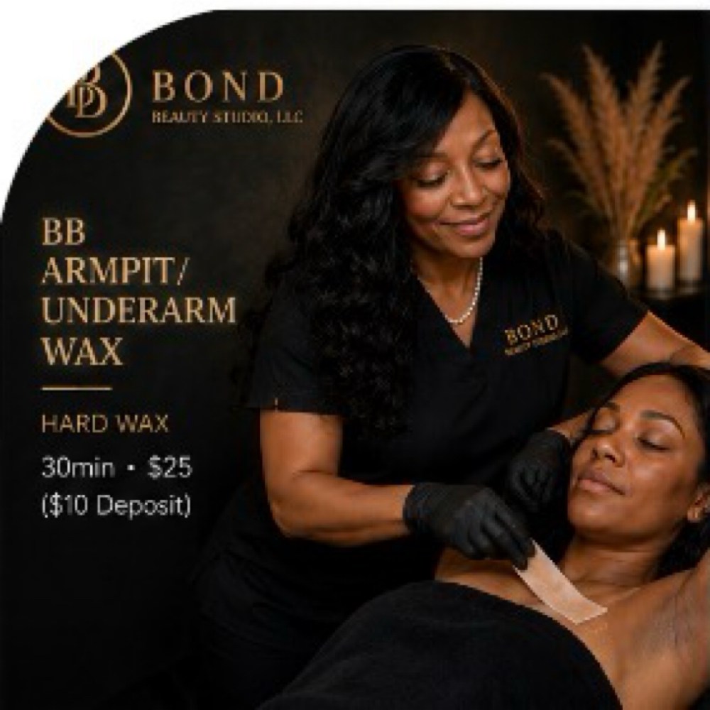 BB Armpit/Underarm Wax at BOND BEAUTY STUDIO, LLC in Clifton, NJ