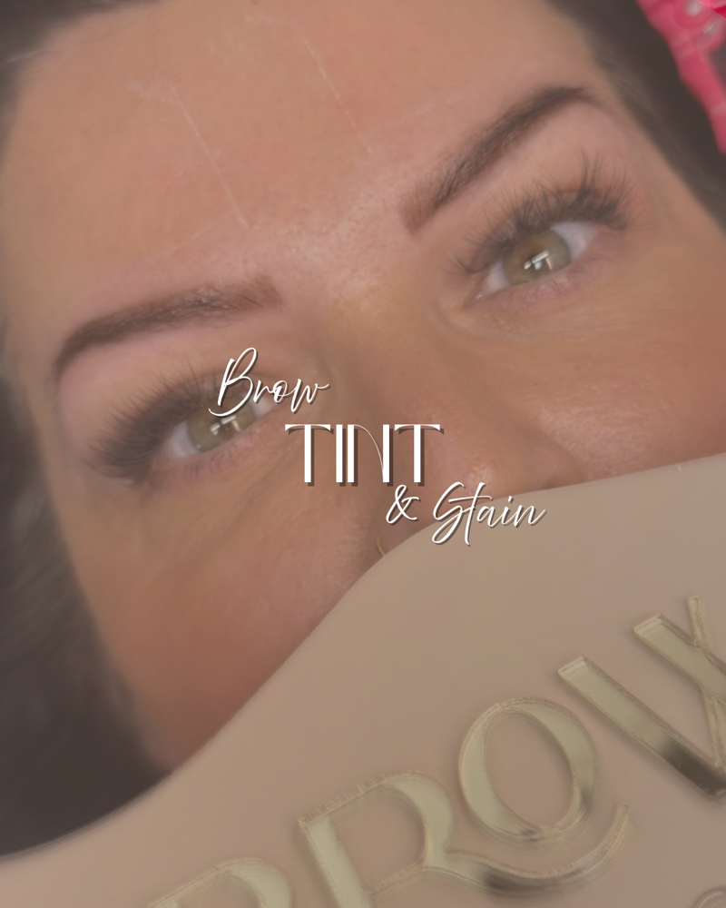 Brow Tint & Stain at Lil Glowtique in Wyandotte, MI