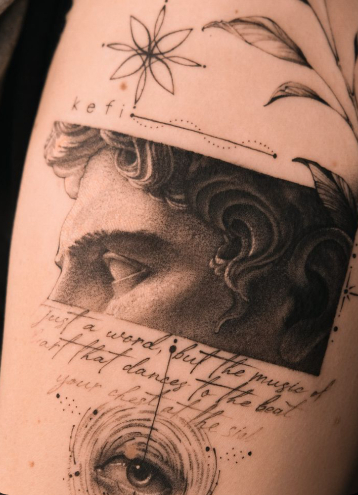 Tattoo at Agápē Aesthetics & Wellness in Sherman, TX