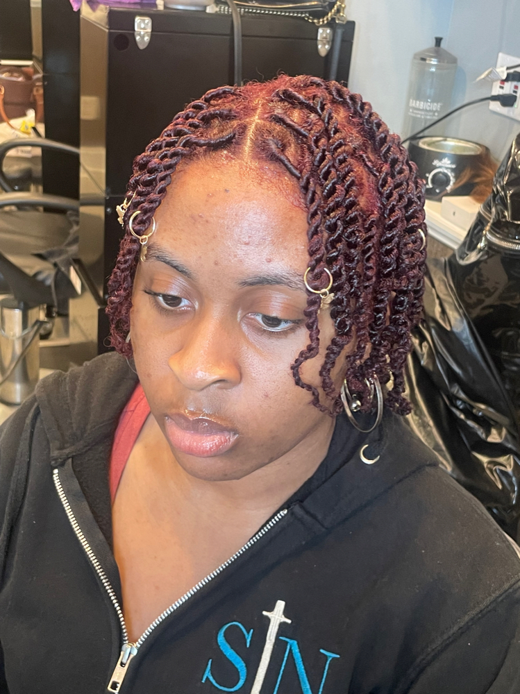 Natural Styling Two Strand Twist