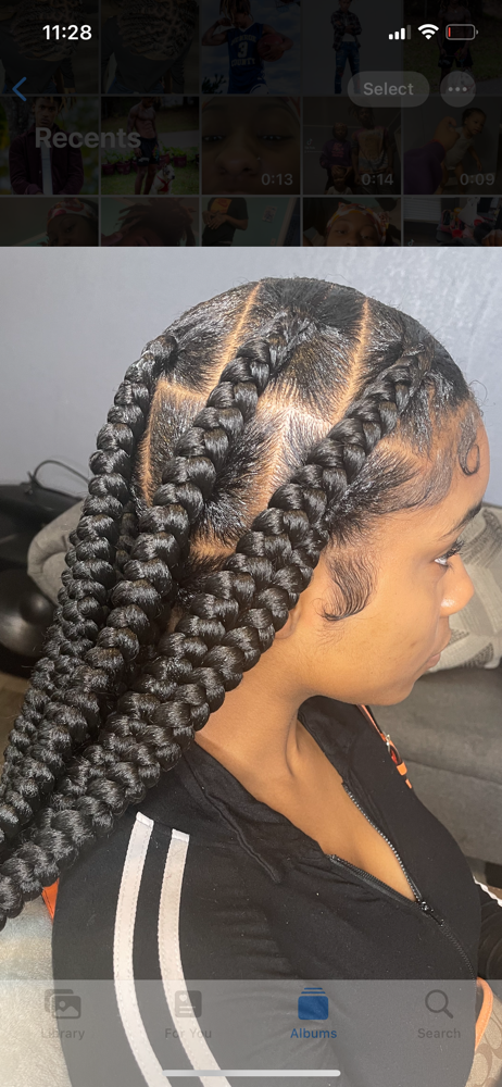 Jumbo Knotless at HAIRBYREYA in Monroeville, AL
