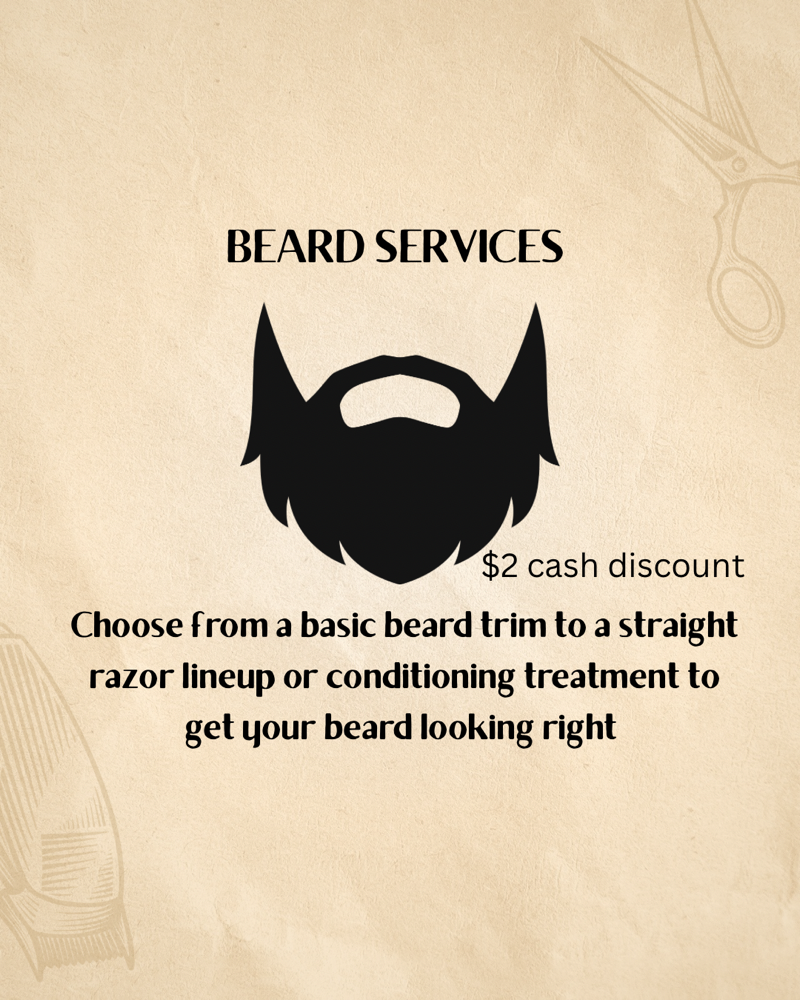 Beard Trim / Razor Services