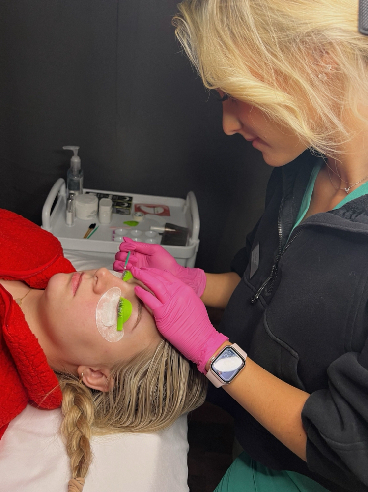 Lash lift and tint at Caylie Brooke Beauty in Kingston, TN
