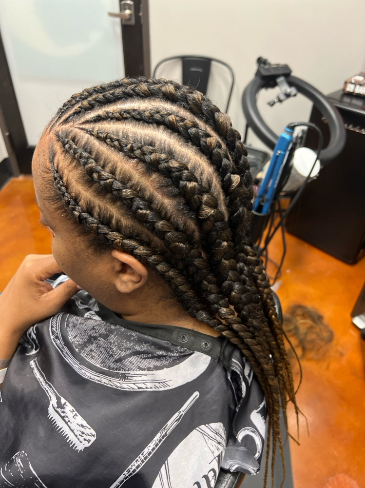 Cornrow Braids/  Hair Added