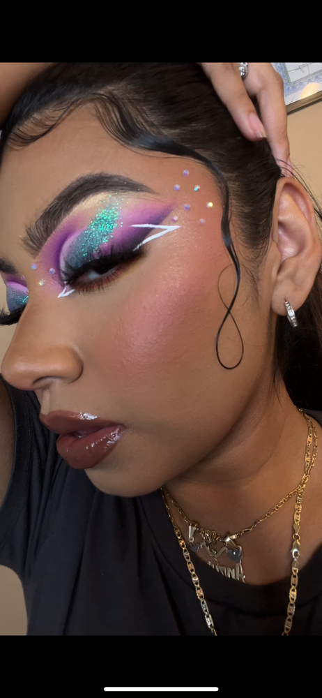 Graphic/ Rave Makeup