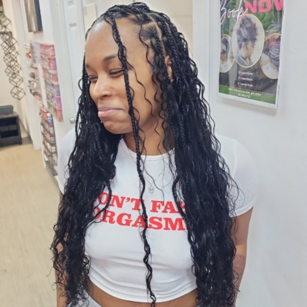 Boho SmMedium Knotless at LG Stylez LLC in Fraser, MI