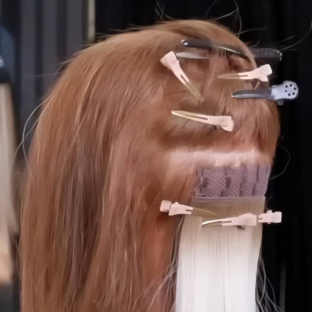 Mesh Integration Hair Installation at Dahlicious Hair in Lenexa, KS