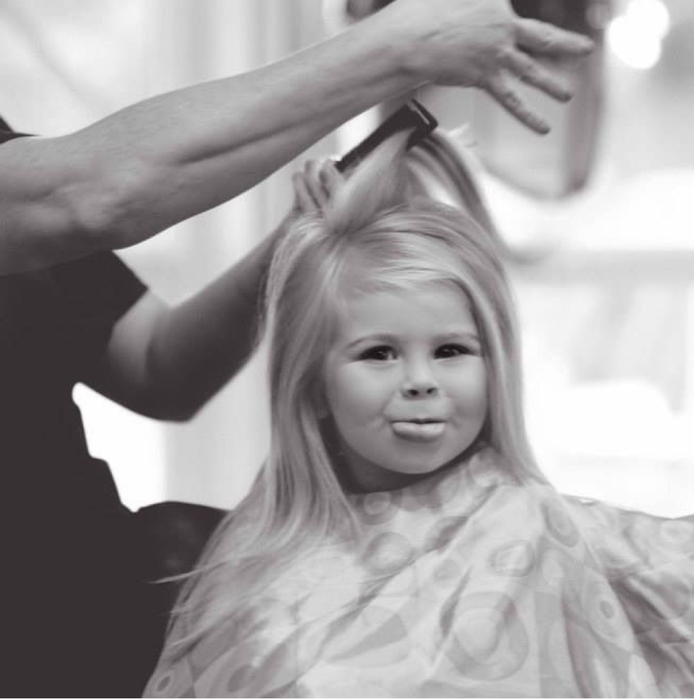 Baby Girl Cut at Grace beauty in Vinita, OK