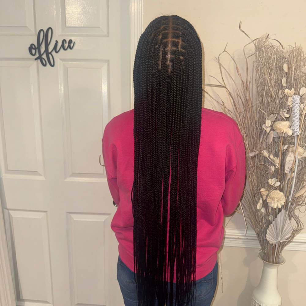 Small Knotless at Shanelle Luxe Studio in Montgomery, AL