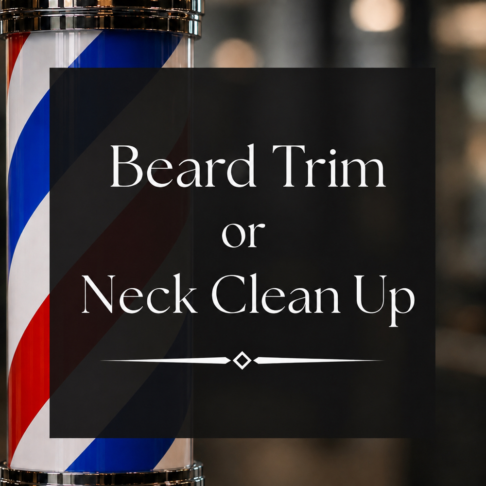Beard Trim OR Neck Clean Up at Chelsea’s Barber Shop in Andover, MA
