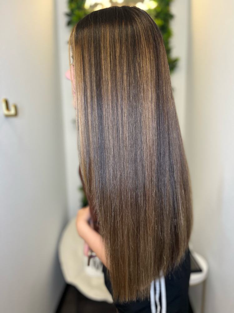 Balayage+Blowout