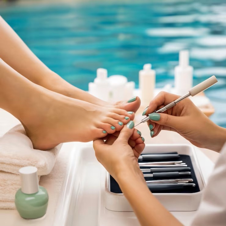 Deluxe Pedicure at Gloss Boss Nails in Nampa, ID