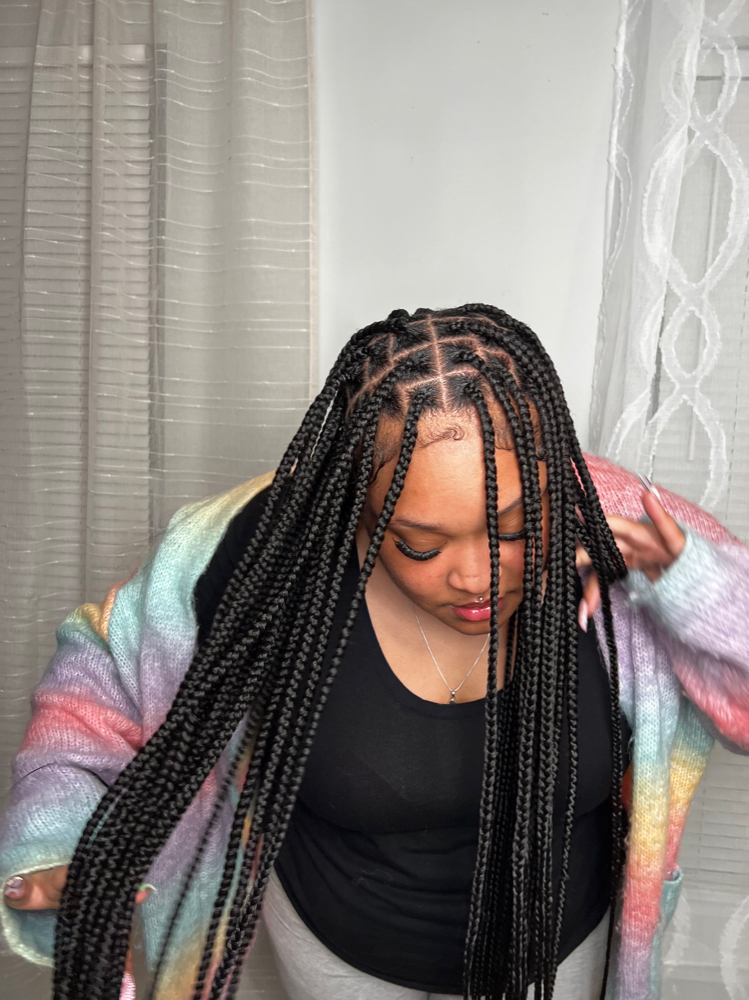KIDS Medium KNOTLESS/BOX BRAIDS at Celia Braids in CHARLOTTE, NC