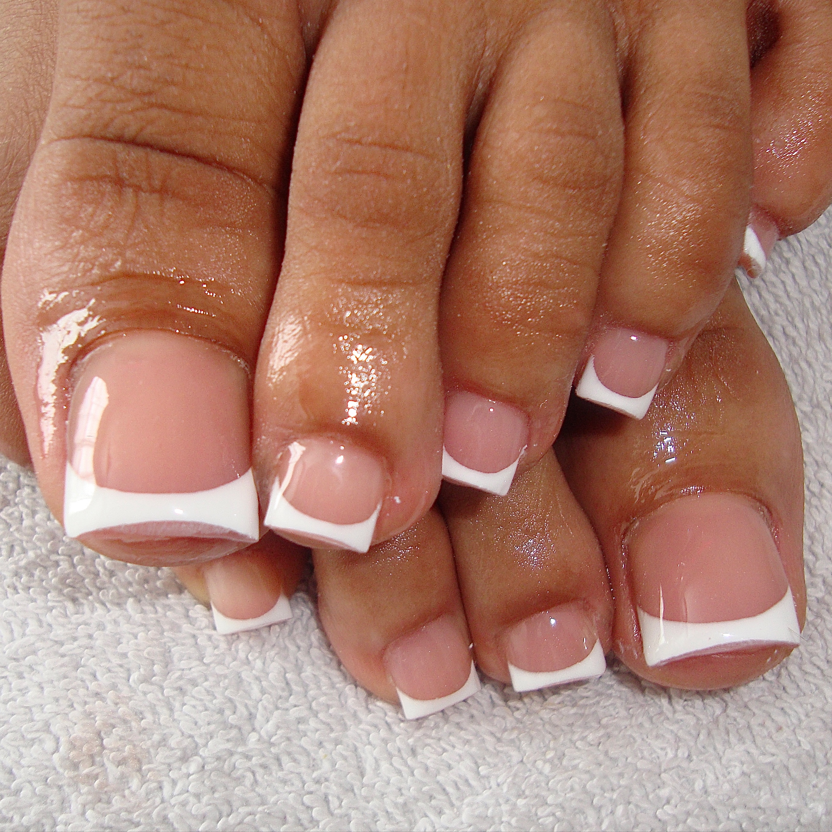 Acrylic Pedicure at NailsByKDxx in Stockbridge, GA