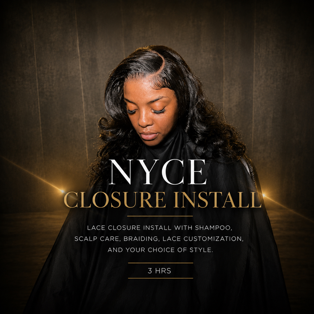 NYCE Closure Install at SO NYCE STUDIO in Fayetteville, NC
