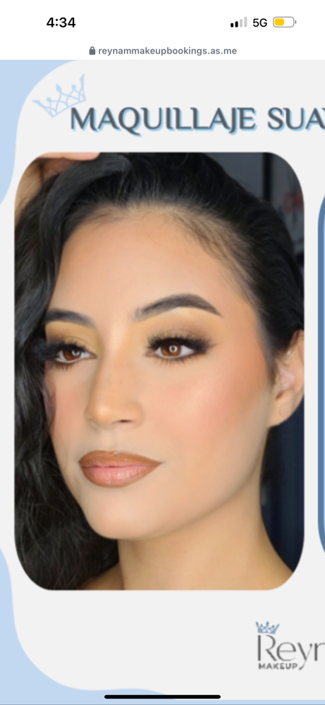 Soft Glam Makeup Application