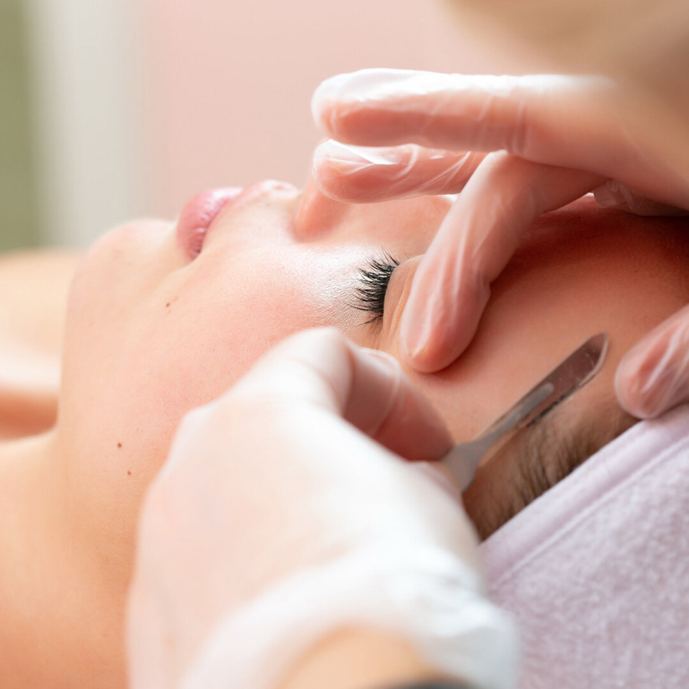 Delux Dermaplaning Facial at Bare by Lanna in North Reading, MA