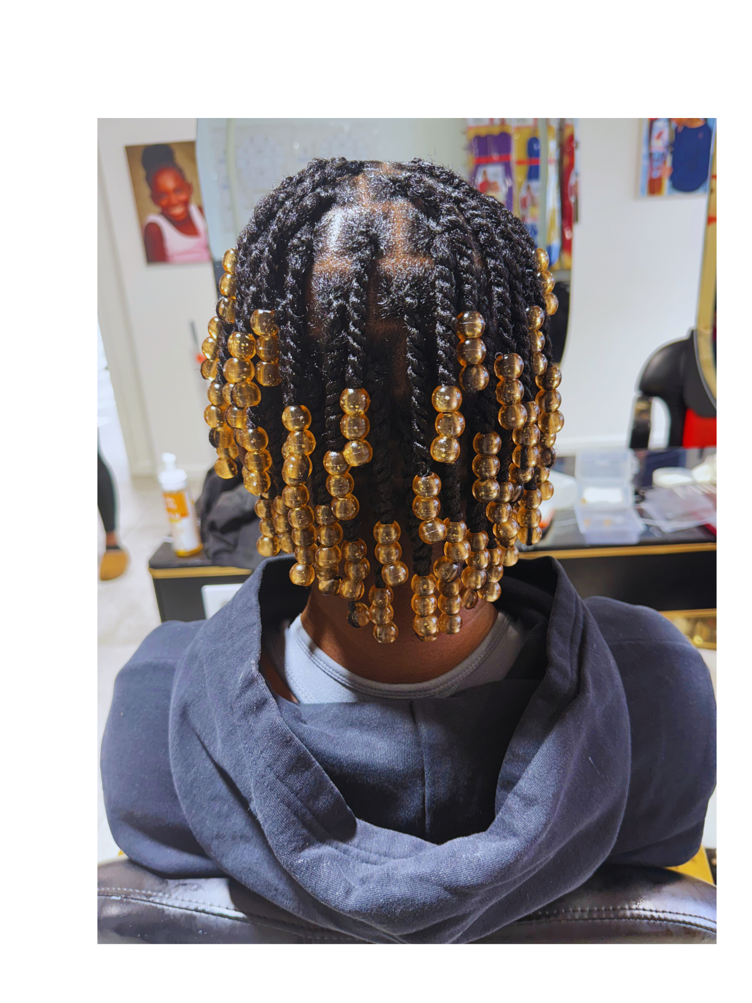 Two strand twists (no extensions)