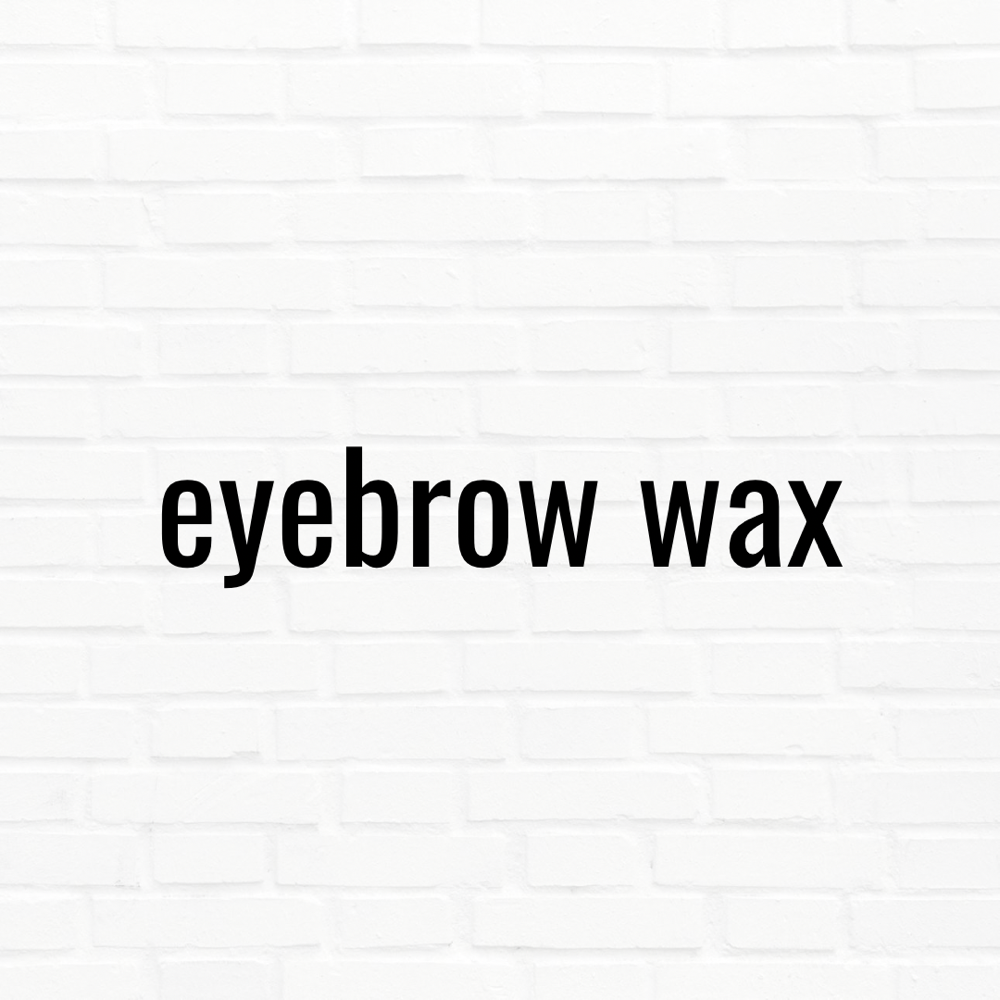 Eyebrow Wax