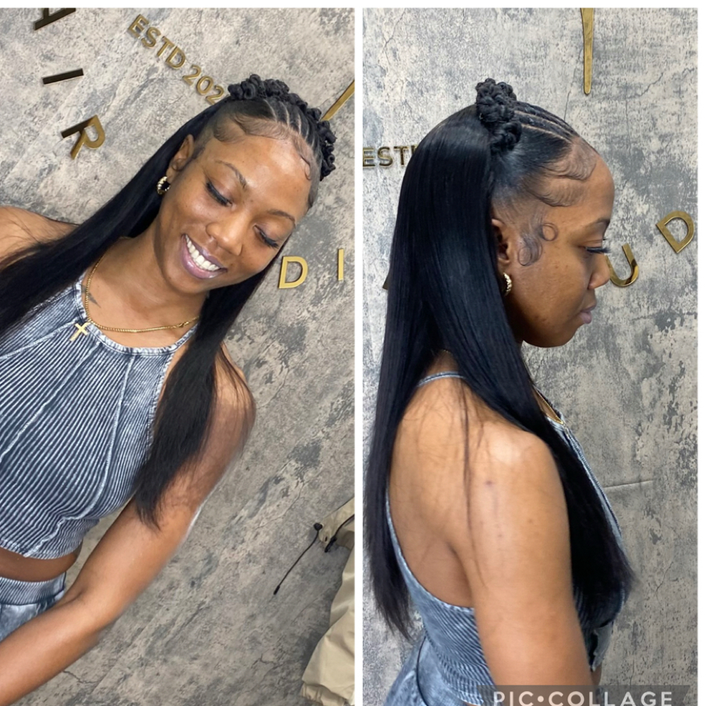 Up/Down W/ Twist & Knots at Healthy Hair By Toni in Calumet City, IL
