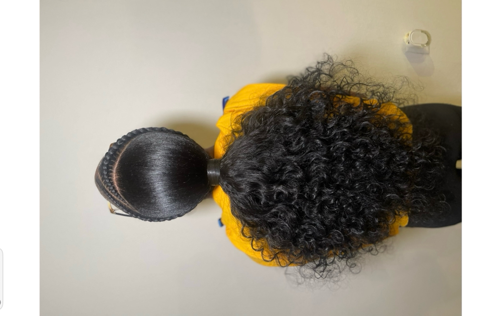 Low Ponytail at A Daye’s Journei Beauty Bar in DeSoto, TX