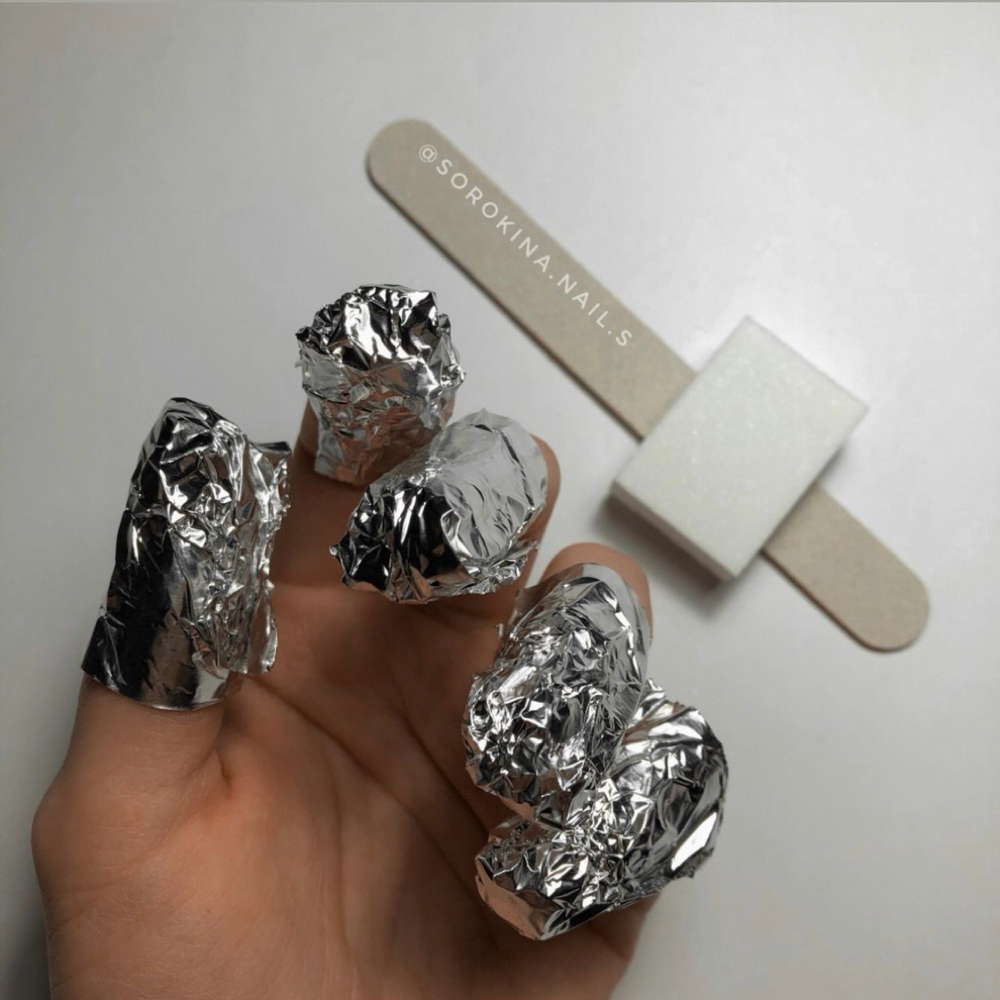 Acrylic/Dip Powder removal at Julia Nails Florida in Orlando, FL