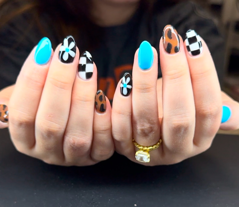 Intricate Nail Art at Pampered’n’Polished in Haughton, LA