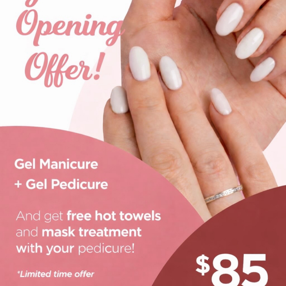 Gel Mani + Gel Pedi