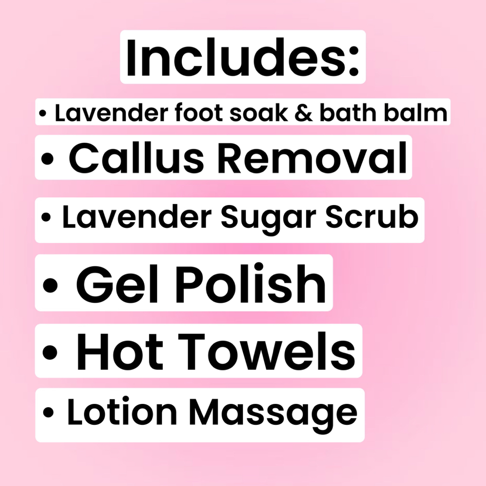 Deluxe Gel Pedicure