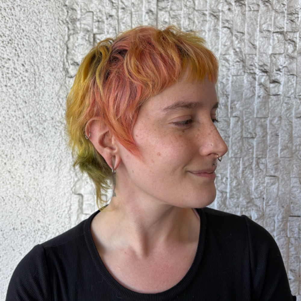 Short Haircut at Bloom Salon in Los Angeles, CA